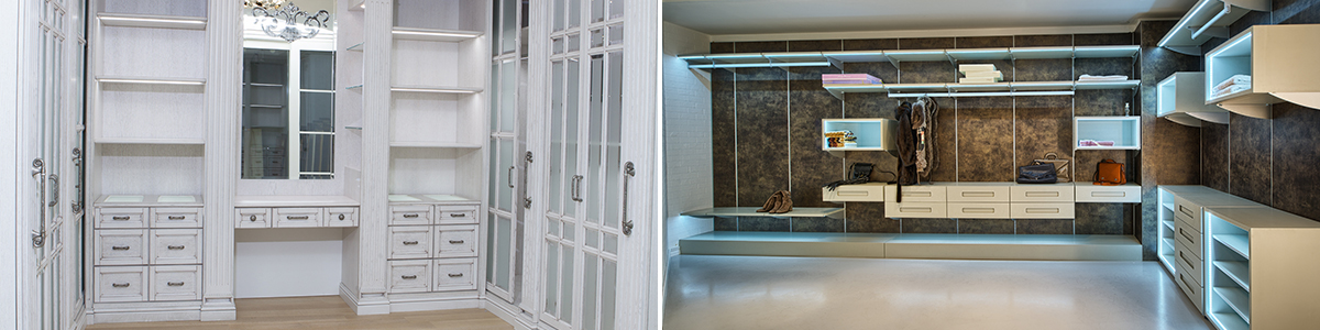 Custom-made wardrobes in Odessa, Kyiv from the manufacturer Domberg