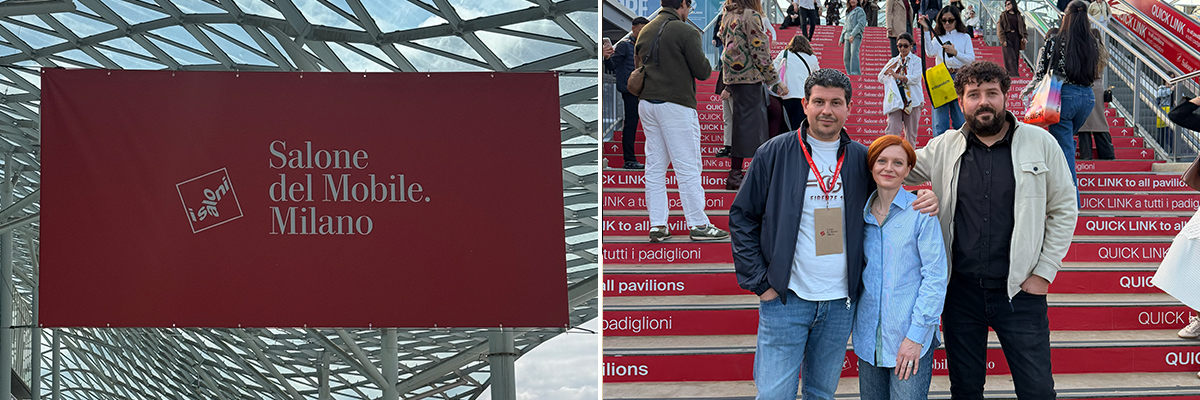 Команда DOMBERG на выставке Salone del Mobile Milano 2026